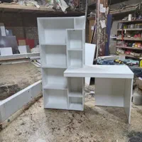 میز تحریر با کتابخانه عمودی|میز تحریر و کامپیوتر|مشهد, خواجه ربیع|دیوار