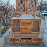 ست میز تلوزیون و آینه و کنسول و جاکفشی قائم|میز تلویزیون|مرودشت, فاز دوم شهرک فرهنگیان|دیوار