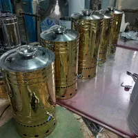 سماور گازی و برقی دومنظوره 8 لیتری استیل ضدزنگ|قوری، کتری، قهوه‌ساز دستی|مشهد, کوی دروی|دیوار