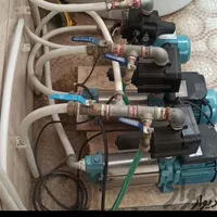 لوله کش آب فاضلاب نصب پمپ منبع آبگرمکن و