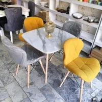 میز نهارخوری چستر آپارتمانی ناهارخوری پایه راش|میز و صندلی غذاخوری|کرمانشاه, |دیوار