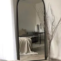 آینه مشکی ایستاده هلال ساده رنگ استاتیک