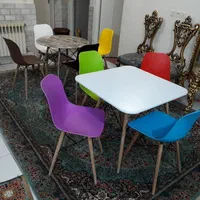 میز و صندلی غذاخوری ناهارخوری کافه رستورانی۴ نفره|میز و صندلی غذاخوری|قم, زاویه|دیوار