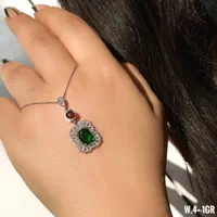 تک مدال نقره جواهری با مدال دوستت دارم تلسکوپی|بدلیجات|تبریز, |دیوار