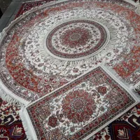 فرش اولیا۲×۲گرد۱۰۰۰شانه دایره۴مترکامل اولیا|فرش|تبریز, |دیوار
