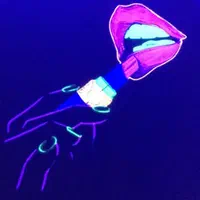 تابلو بلک لایت با طرح سالن زنانه Blacklight|لامپ و چراغ|تهران, مرزداران|دیوار