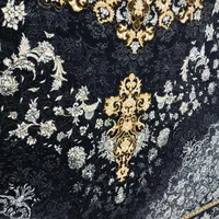 فرش سرمه ای طلایی جدید|فرش|تهران, نعمت‌آباد|دیوار