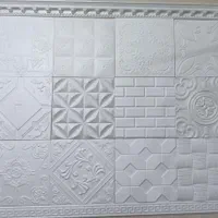 بازسازی سقف منزل با نسل جدید تایلهای استایرن|مصالح و تجهیزات ساختمان|چمستان, |دیوار