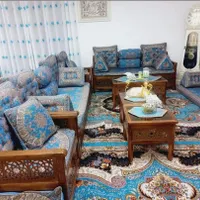 پشتی های سنتی همراه با تشک و بالش