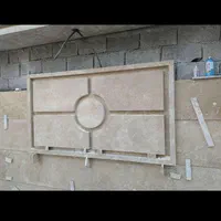 سنگ کاری و کاشی کاری و محوطه سازی.چکی و نقدی|خدمات پیشه و مهارت|رودسر, |دیوار