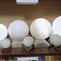 گوی آباژور سنگ نمک|چراغ خواب و آباژور|کرج, خرمدشت|دیوار