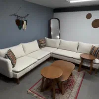 مبل ال مینیمال ۷ نفره|مبلمان خانگی و میز عسلی|تهران, جوادیه تهرانپارس|دیوار