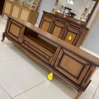 اینه کنسول چوبی انتیک|بوفه، ویترین، کنسول|اندیشه, اندیشه فاز ۱|دیوار