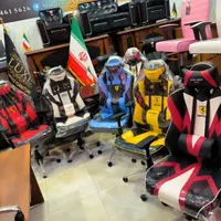 صندلی جکدار گیمینگ حرفه ای صندل چرخدار گردان
