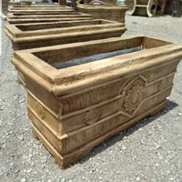 گلدان ۱۳۰ لوتوس بتنی مسلح آبنما نیمکت میز حوض