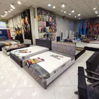 تخت دونفره مدل ماهان کد ۱۵|تخت و سرویس خواب|مشهد, زمرد|دیوار