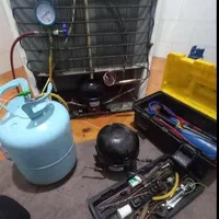 تعمیر انواع یخچال ایرانی و خارجی باضمانت (سیار)