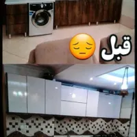 بر چسب کابینت اشپزخانه و ...|خدمات پیشه و مهارت|رشت, بازار|دیوار