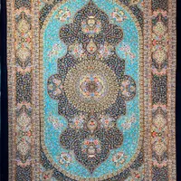 فرش ابریشم قم صادق زاده|فرش|تهران, بازار|دیوار