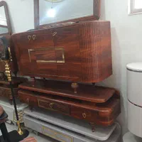 میزتلویزیون و کنسول آینه (( وکییوم بقل خم )) ست|میز تلویزیون|کرج, خرمدشت|دیوار