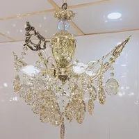 لوستر چتری آشپزخانه برنز