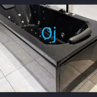 وان جکوزی مشکی رنگی 80*180 وانجکوزی خانگی