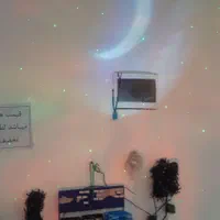 شب خواب فضانورد کهکشانی اسپیکر دار ریسه|چراغ خواب و آباژور|شیراز, فخرآباد (دروازه کازرون)|دیوار