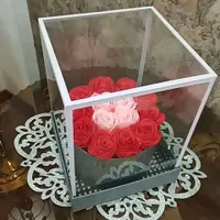 گل رز روبانی|گل مصنوعی|هشتگرد, |دیوار