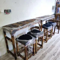 میز و صندلی کمجا کافه ای