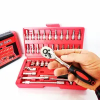 جعبه بکس ۴۶ پارچه کامل SKT (جعبه بوکس کاربردی)|ابزارآلات|شهرکرد, |دیوار
