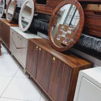 اینه کنسول  حصیری|بوفه، ویترین، کنسول|رشت, یخسازی|دیوار