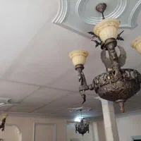 ۳عددلوستر ۴شاخه ویک عدد لوستر ۶شاخه|لوستر و چراغ آویز|تهران, نازی‌آباد|دیوار