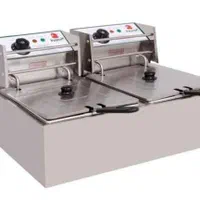 سرخ کن دو لگنه برقی برند خارجی اسمارت نو و آکبند