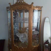 بوفه چوبی سلطنتی طلایی|بوفه، ویترین، کنسول|تهران, اقدسیه|دیوار