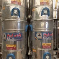 پتوشور کهنه شور لباسشور تمام استیل گیربکس دار|ماشین لباسشویی و خشک‌کن لباس|ساری, |دیوار