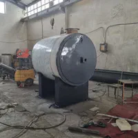 دیگ بخار ١ تن و ٥٠٠ کیلو روغن داغ استاندارد آماده