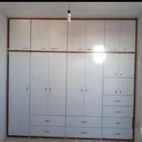 کمد دیواری اشکاف کمددیواری|کتابخانه، شلف، قفسههای دیواری|مشهد, پنجتن|دیوار