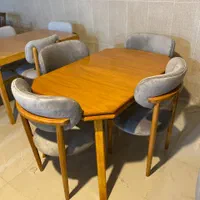 میز ناهار خوری چوب راش|میز و صندلی غذاخوری|قشم, |دیوار