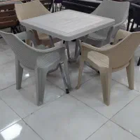 صندلی پلاستیکی غذاخوری میز و صندلی باغ ویلا k1200