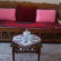 تخت سنتی + میز نو نو