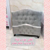 تخت خواب یک ۱نفره لمسه(تختخواب ۱یکنفره تشک رویال)|تخت و سرویس خواب|مشهد, شفا|دیوار