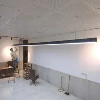 نصاب لاین نوری آویز/نورخطی / لاینر مستقیم کارخانه|لامپ و چراغ|ری, صالح‌آباد شرقی|دیوار