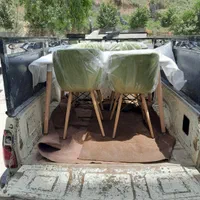 میزوصندلی پایه چوب وفلز شانار/shanar|میز و صندلی غذاخوری|گرگان, |دیوار