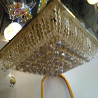 لوستر طرح گردنبندی کریستالی (تولیدی پاسارگاد)