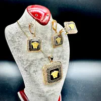 نیم ست ورساچه 12/090گرم طلا بدون اجرت