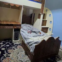 تخت خواب دو طبقه جوان|تخت و سرویس خواب|دماوند, |دیوار
