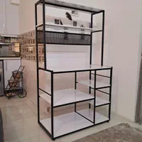 کافی بار چوب و فلز