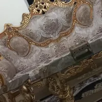 مبل نیمه سلطنتی تاج دار|مبلمان خانگی و میز عسلی|پرند, |دیوار