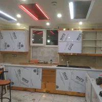 نجاری ساخت کمدوکابینتmdf  هایگلاس