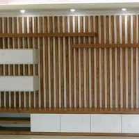 تی وی روم میز دیواری mdf مدرن ترمو وود تاپ شیت|میز تلویزیون|اهواز, شریعتی جنوبی|دیوار